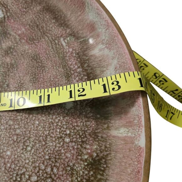 Hammat Original‎ 344 Signed Pottery Glossy Brown with red undertone Glaze - Picture 2 of 6